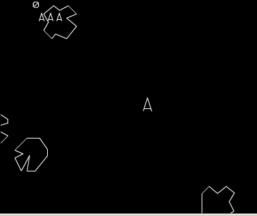 Asteroids game