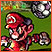 Super Nintendo Mario Strikers soccer game